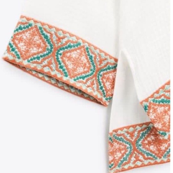 Zara Tunic Top Size XL  NWT - Picture 2 of 7